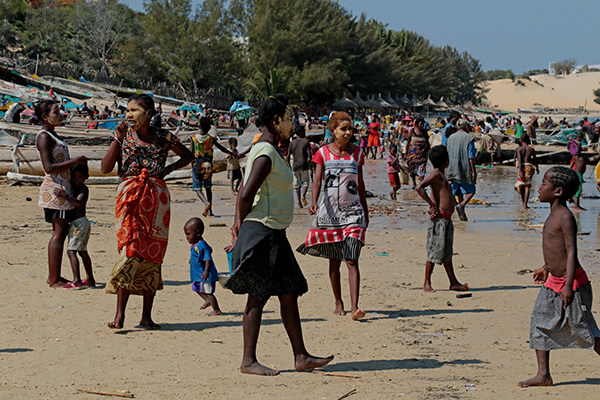 Ifaty, Madagascar, fishermen