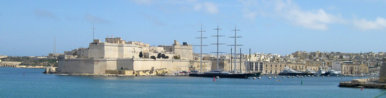Valetta-view at the three cities