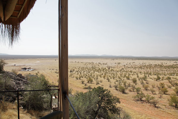 View from Dolomite Camp Namibia