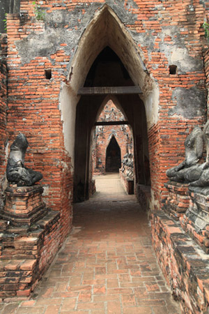 Galerij in de Wat Chai Wattamaran