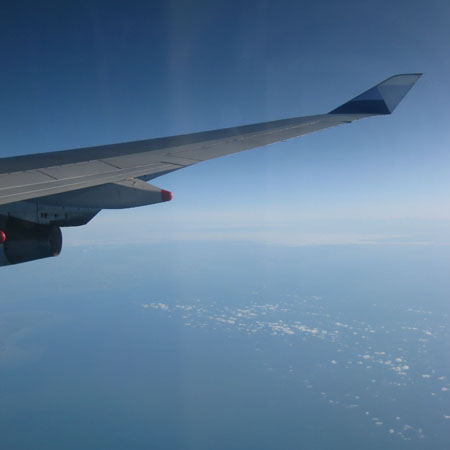 Boeing 747-400 naar Amsterdam
