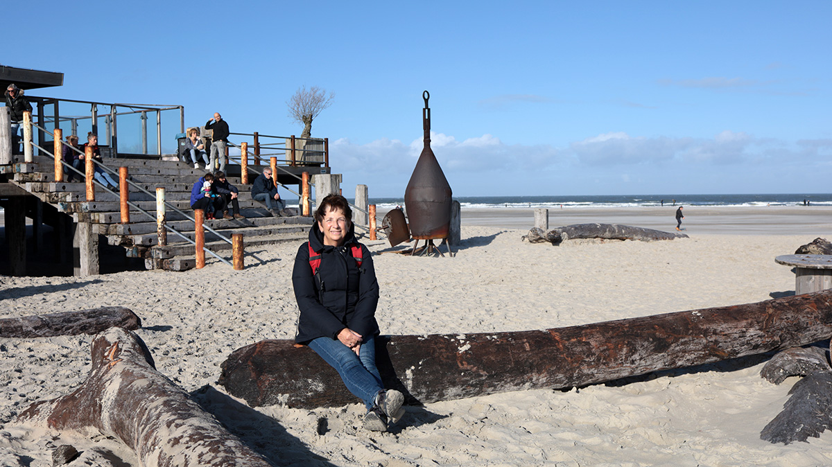 Terschelling 2020. Midweek vakantie Hans en Gina Mom