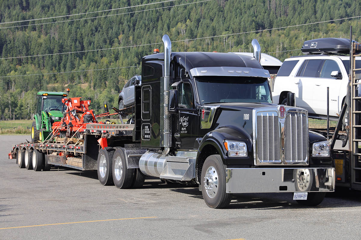 Truck in Little Fort