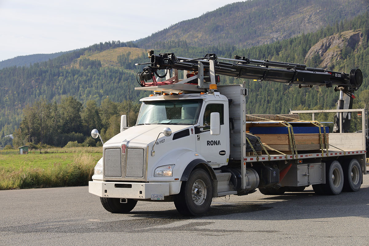 Truck in Little Fort