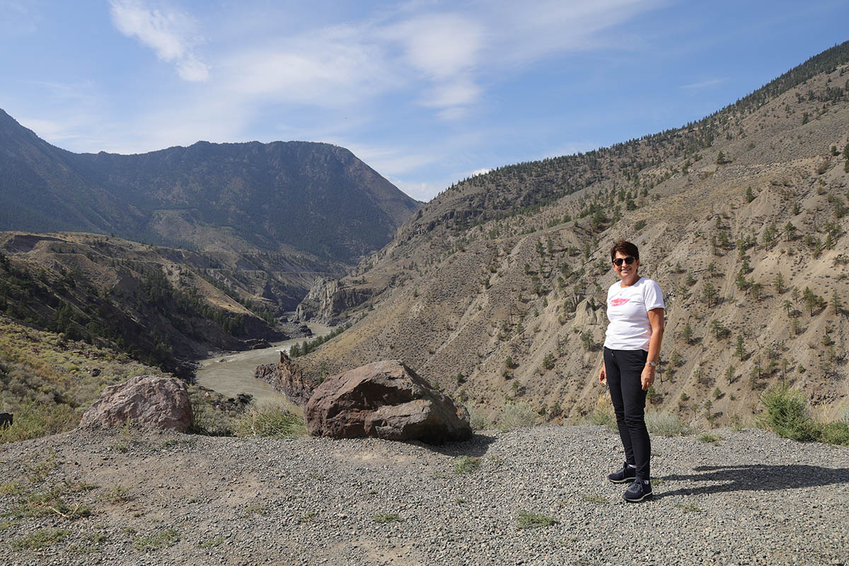 Gina Mom at Railway Tunnel Viewpoint