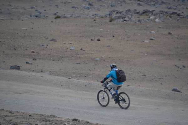 Hans Mom op de Chimborazo