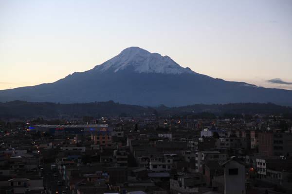 Chimborazo bij avond