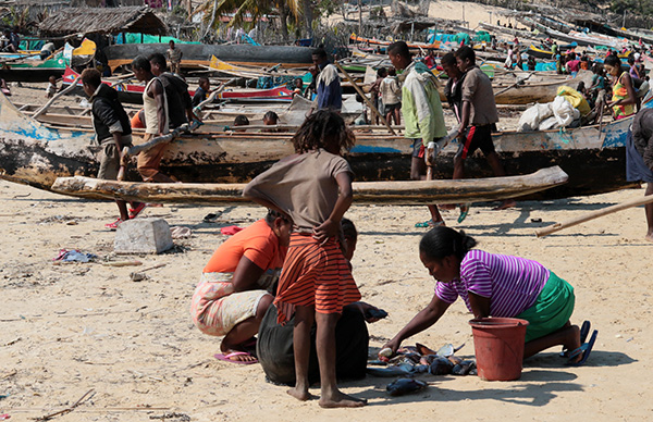 Ifaty, Madagascar, fishermen