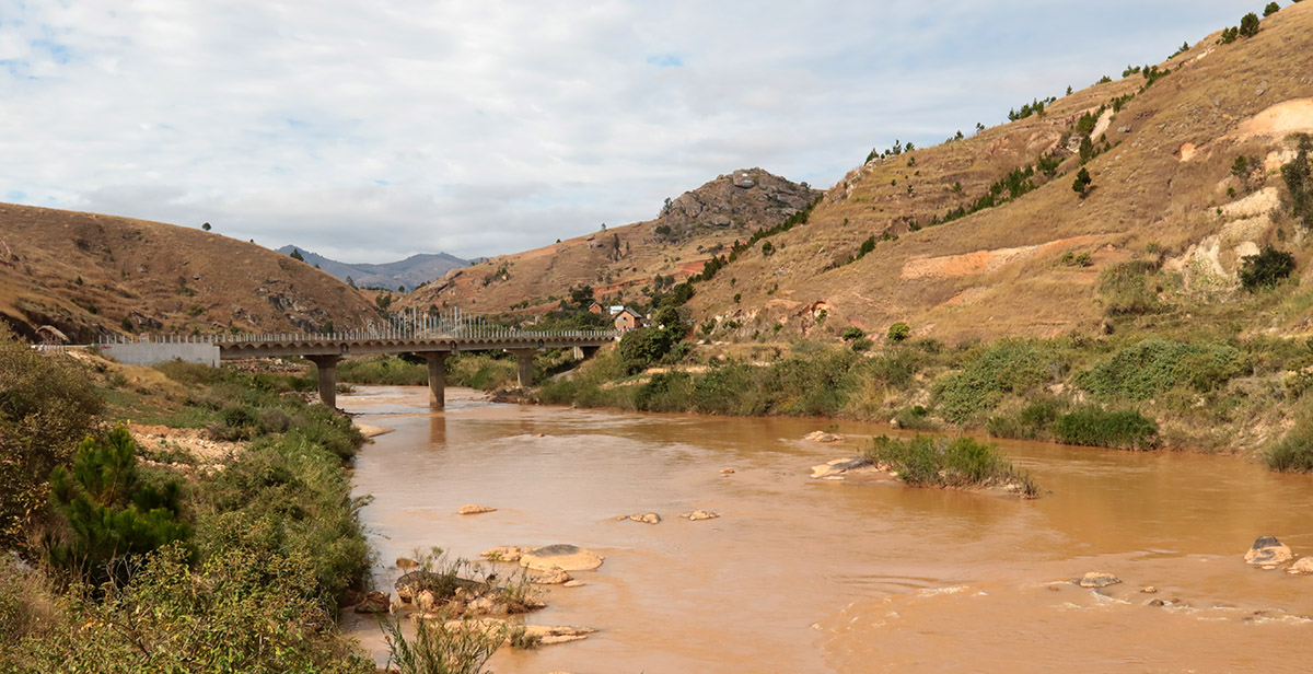 River near Ambositra- Madagascar