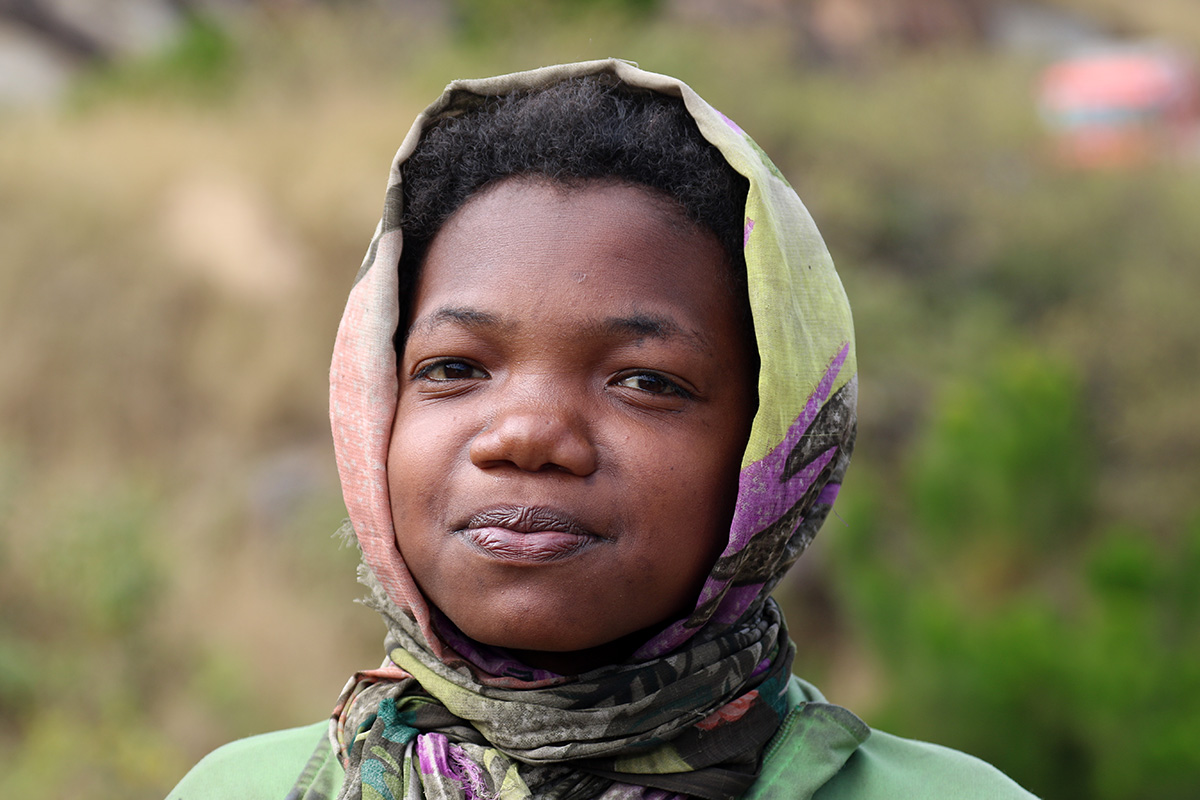 Portrait- Woman in Madagascar