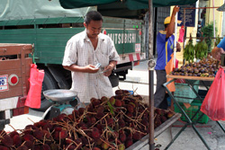 markt in Bidor