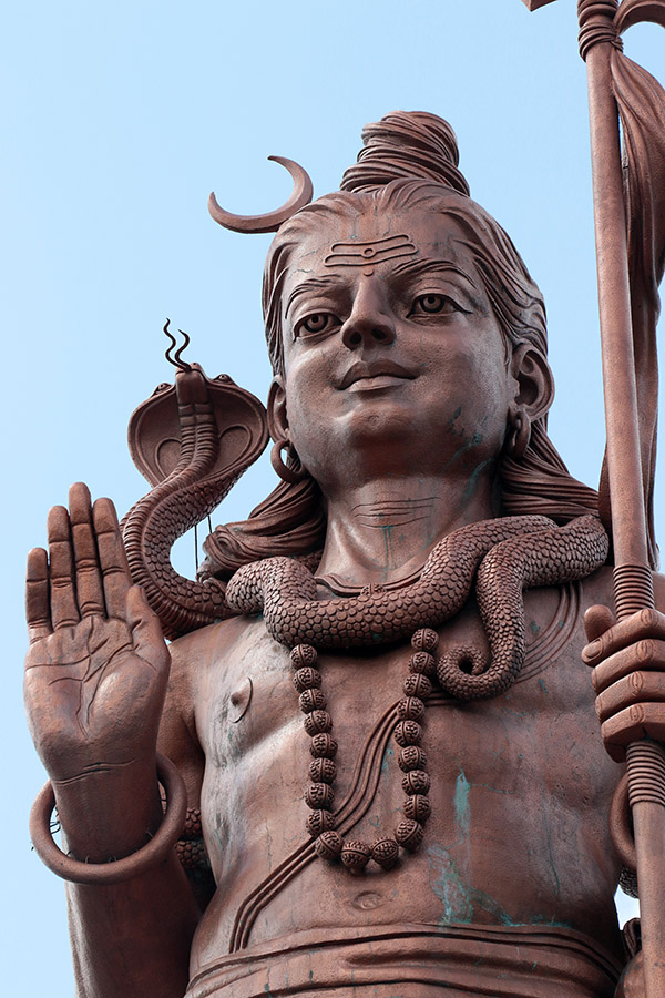 Shiva statue at Mauritius