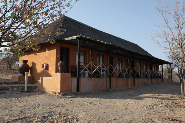 Kamers in de Opuwo Country Lodge