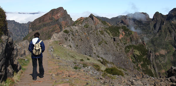 Op weg naar Pico de Ruivo