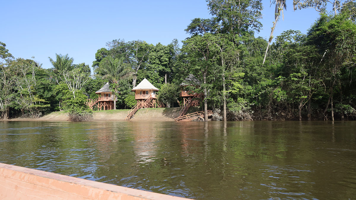 River cabins van het Kabalebo Nature Resort