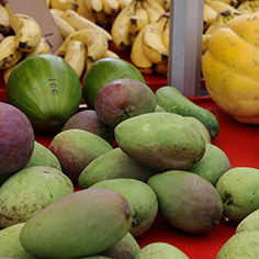 Moderne Chinese markt in Paramaribo