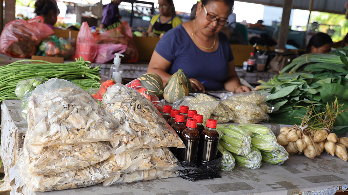 Javaanse markt in Paramaribo