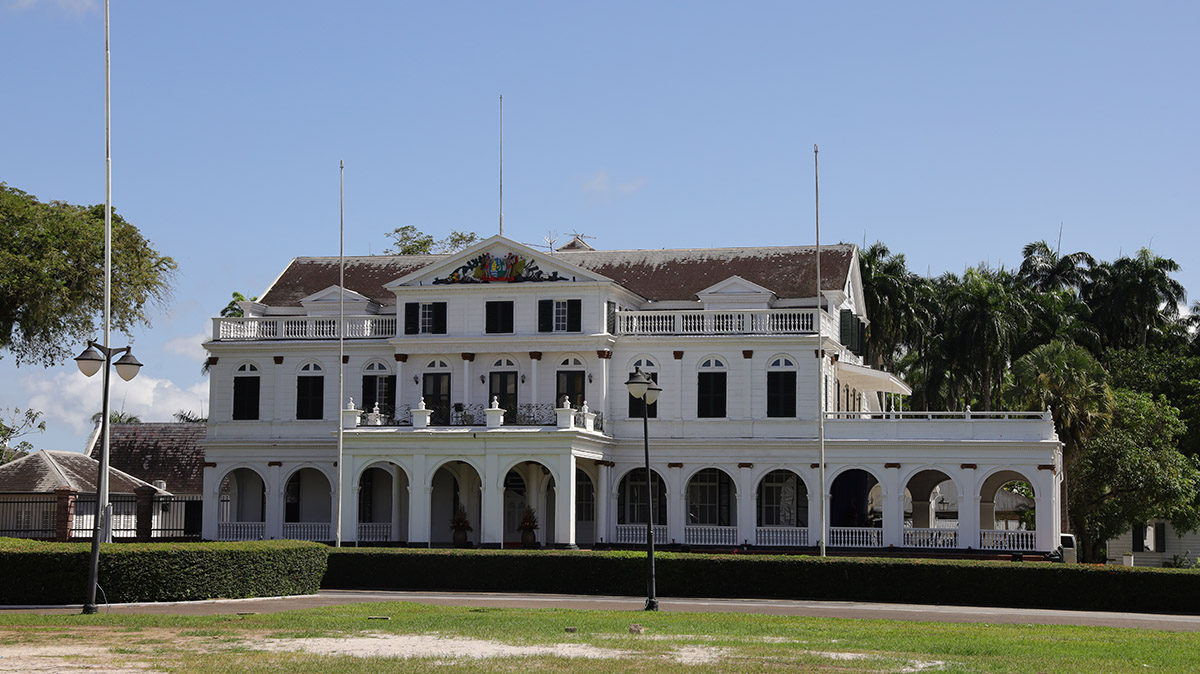 Presedentieel paleis Paramaribo