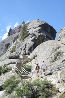 Naar de top van Moro Rock