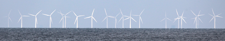 Windmolens in de Öresund