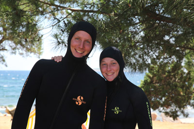 Ninja 's Caroline en Sytse