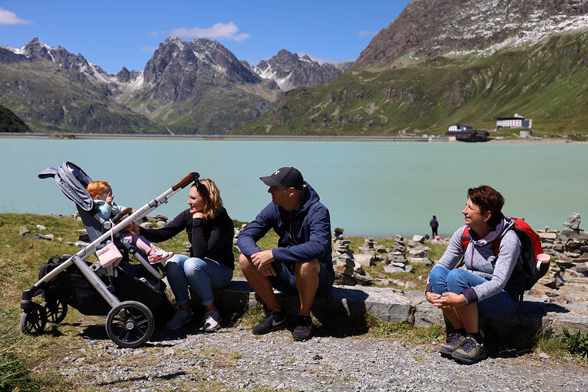 Bielerhohe, vakantie 2020 Oostenrijk Hans en Gina Mom