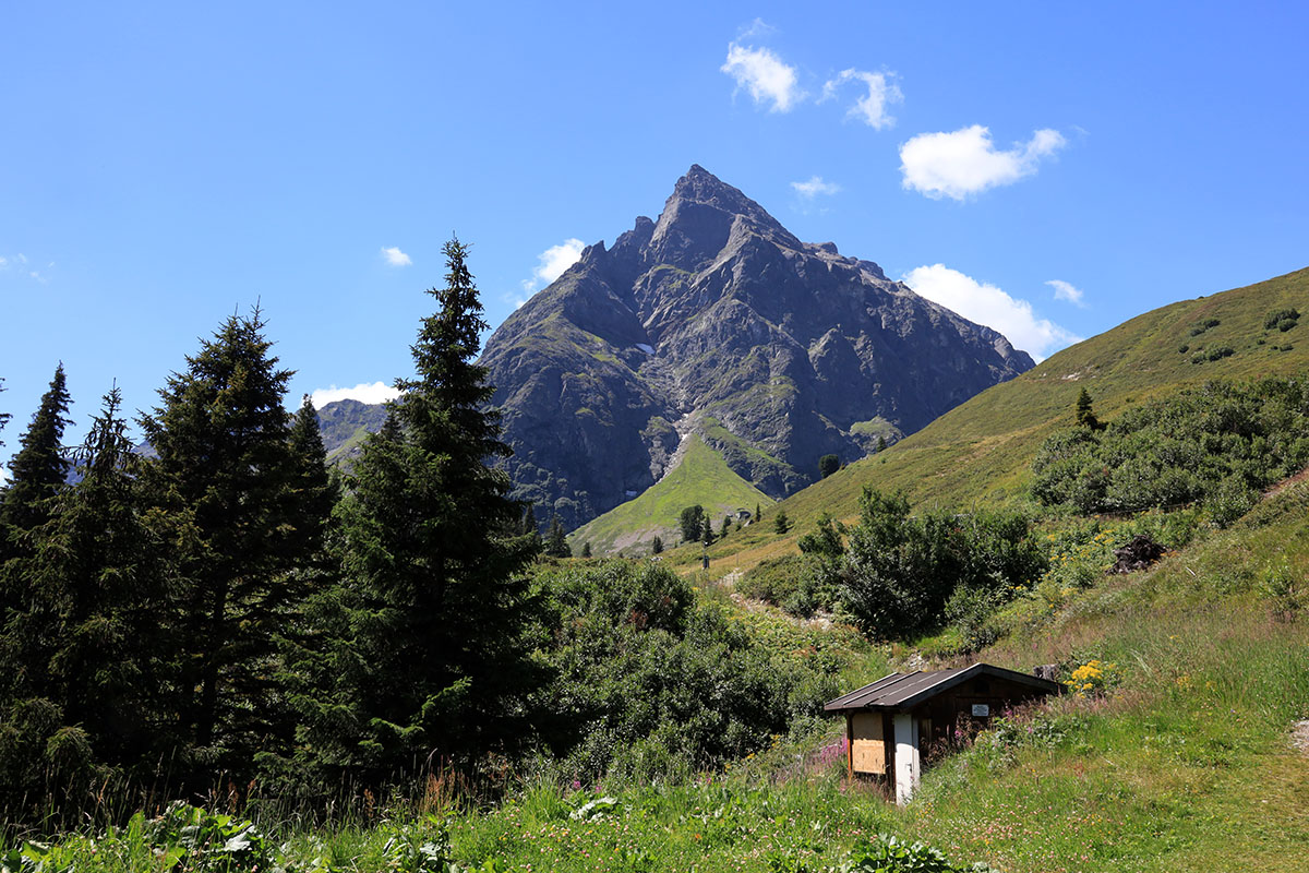 Madrisa, Hans en Gina Mom, vakantie 2020