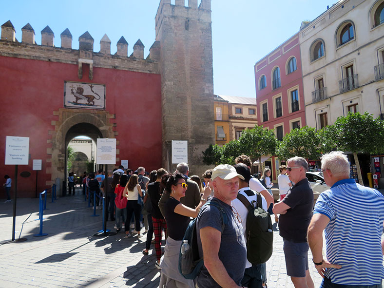 Alcázar in Sevilla