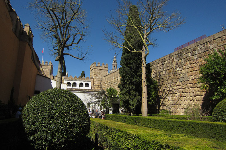 Alcázar in Sevilla