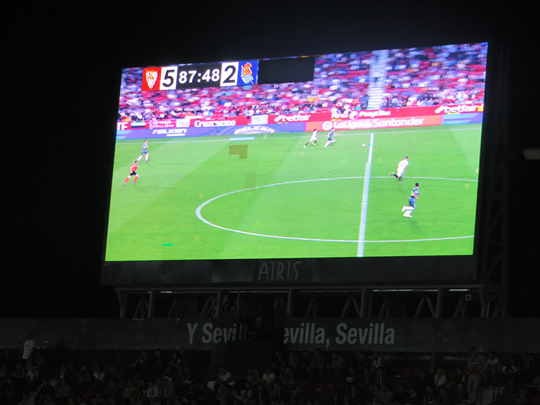 Sevilla-Real Sociedad, april 2019